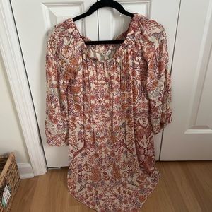 Off-Shoulder Floral Sundress